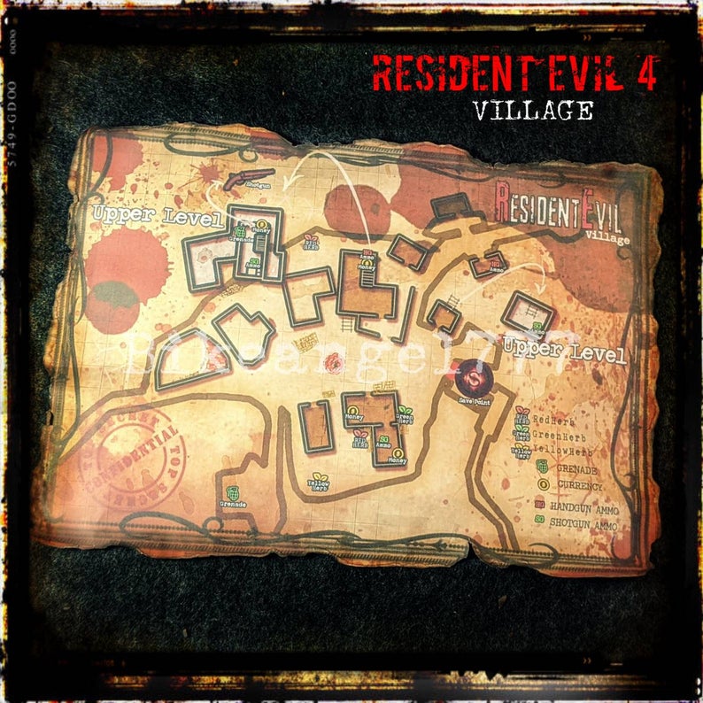 resident evil 4 map pc